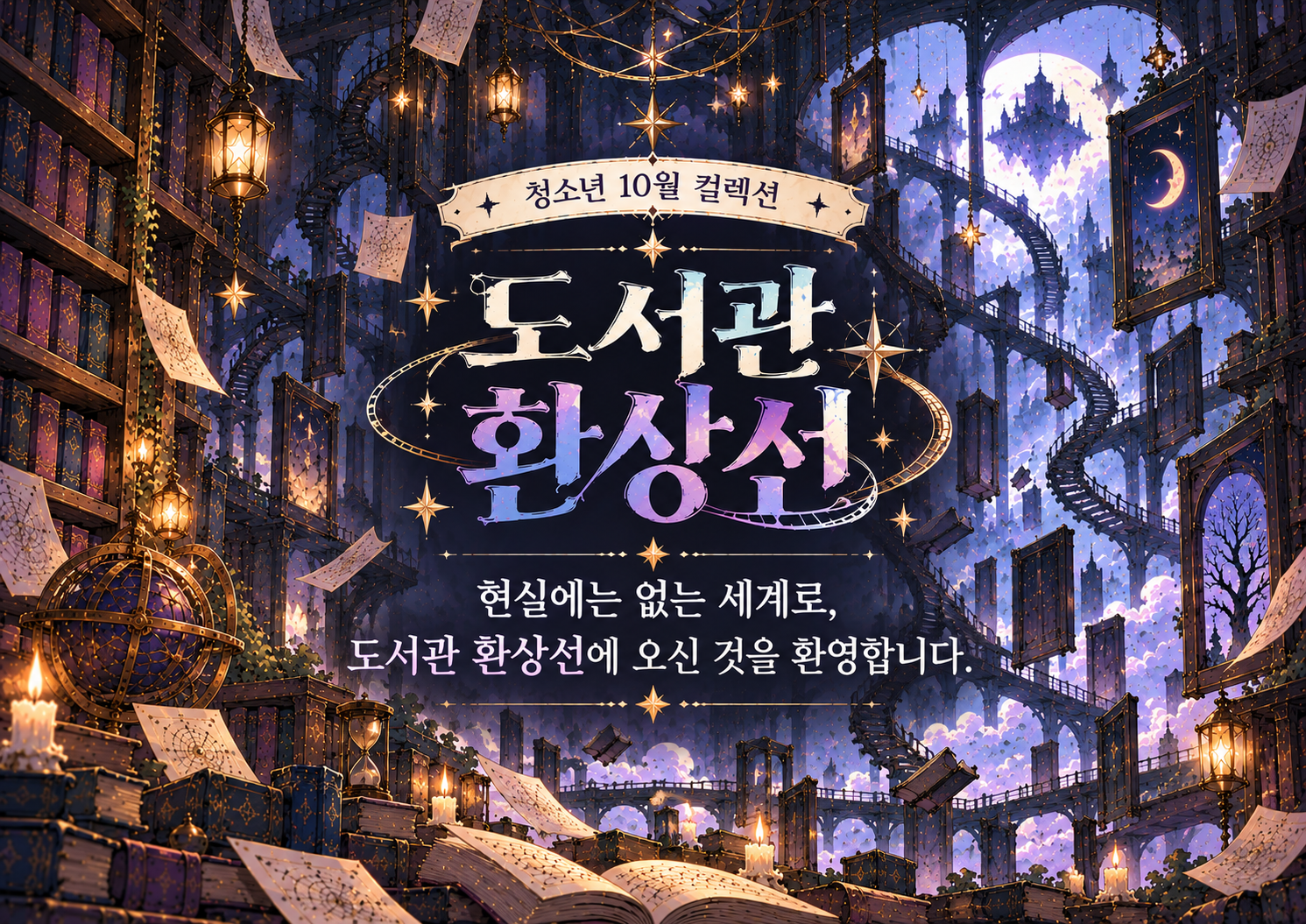 [청소년] 도서관 환상선