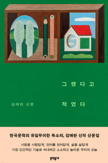 그랬다고 적었다 : 김애란 산문